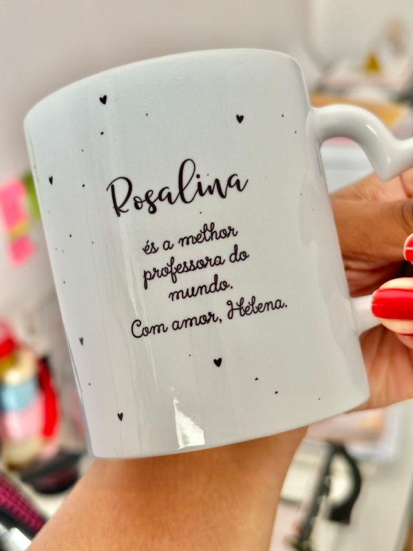 Caneca Coração Letra - Image 2