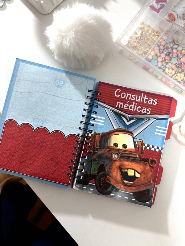 Planner Infantil Carros - Image 2